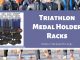Triathlon Medal Holder Rack